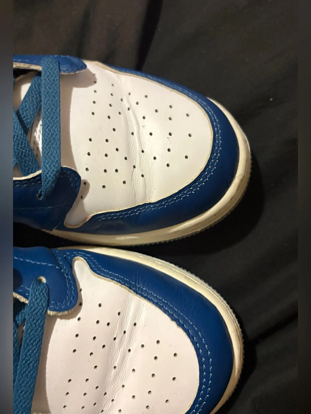 Jordan 1 Low industrial blue